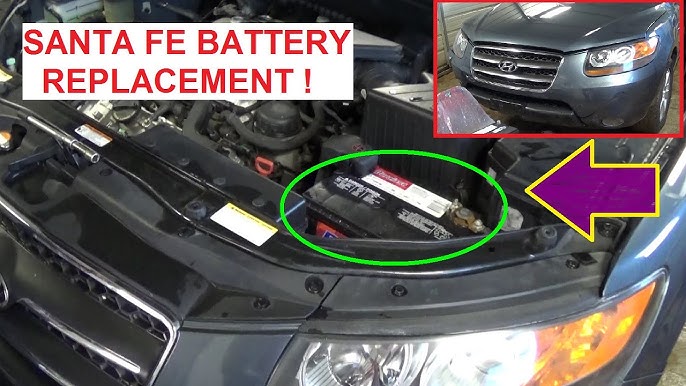 Bilbatteri Hyundai Santa Fe