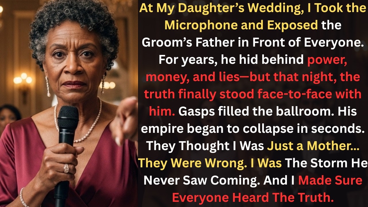 At My Daughter’s Wedding, I Exposed the Groom’s Father’s Dark Secrets in Front of Everyone #facts
