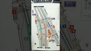 #阪急#十三駅.構内図#大阪