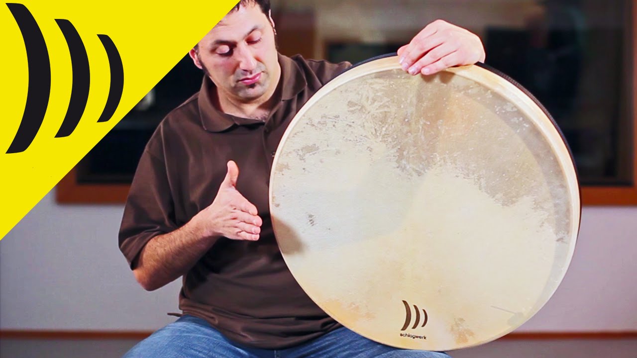 Frame Drum Natural 24'' / Rahmentrommel 60cm ohne Kreuz