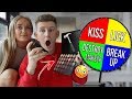 Spin the MYSTERY Wheel Challenge WITH GIRLFRIEND!! (1 Spin = 1 Dare)