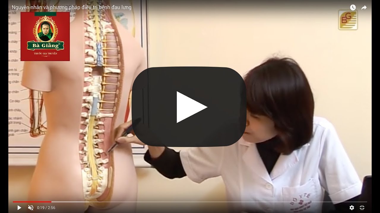 Nguyên nhân và phương pháp điều trị bệnh đau lưng