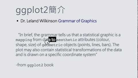 ggplot2 介紹 [資料科學與R語言]