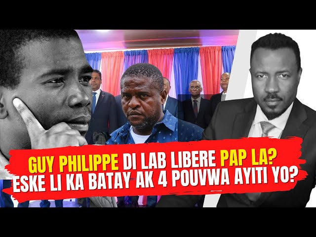 KONSEY LA FE YON LOT PA - GUY PHILIPPE FE GWO PROMES - 4 GWO POUVWA KI DOMINE  HAITI  - ABNER GELIN class=