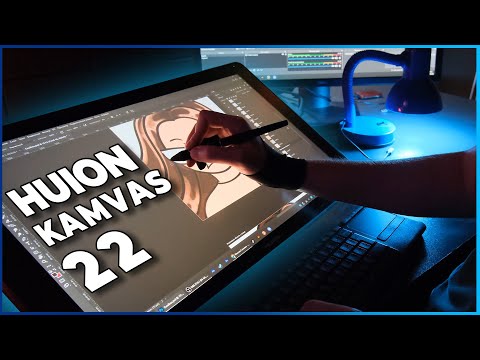 Обзор Huion Kamvas 22. Графический планшет с экраном для дизайнера с Aliexpress 2021