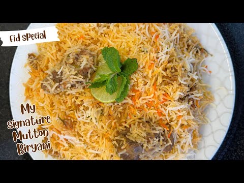 "Elevate Your Eid Feast: Try My Delicious Signature Mutton Biryani Recipe!"