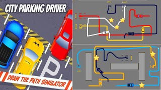 City Parking Driver: Draw The Path Simulator Gameplay Switch 4K screenshot 2