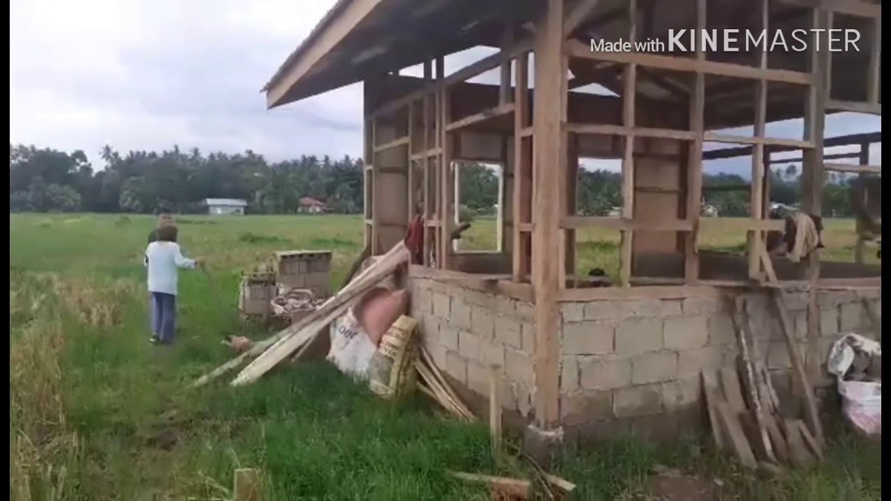 Ozamiz City part 3, Building a home in the middle of rice field, June 7