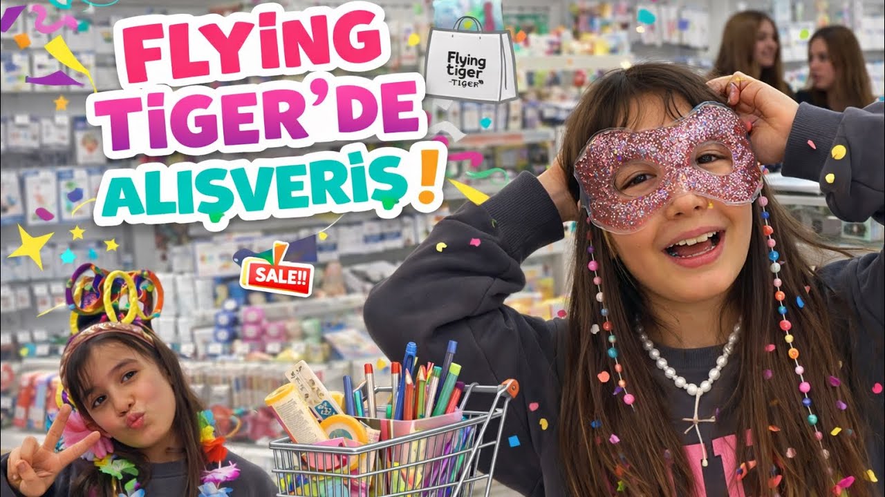 FLYİNG TİGER A GELDİK AVM DE ALIŞVERİŞ YAPTIK|eğlenceli çocuk video