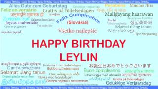 Leylin   Languages Idiomas - Happy Birthday