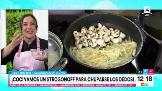 Camila chef explica receta casera de strogonoff | Tu Día | Canal 13