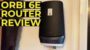 NETGEAR Orbi Quad-Band Mesh WiFi 6E Router Review!