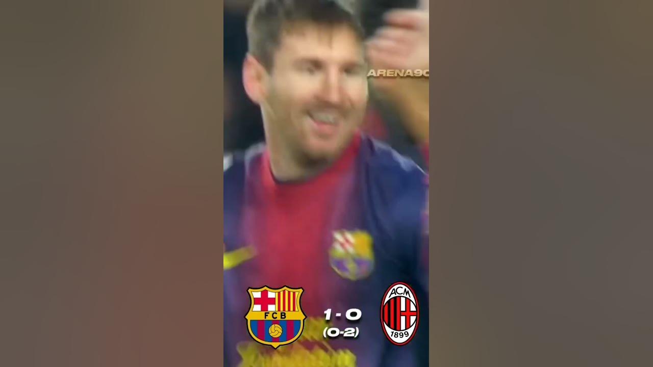 Barcelona vs Ac Milan 2012 YouTube