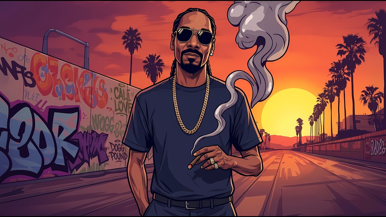 G-Funk Style 90s 💥 Snoop Dogg, 2Pac, Dr. Dre, Ice Cube, Biggie