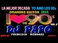 MIX YO AMO LA MUSICA DELOS 90s VOL 2  (AUDIO HD) DJ PAPO