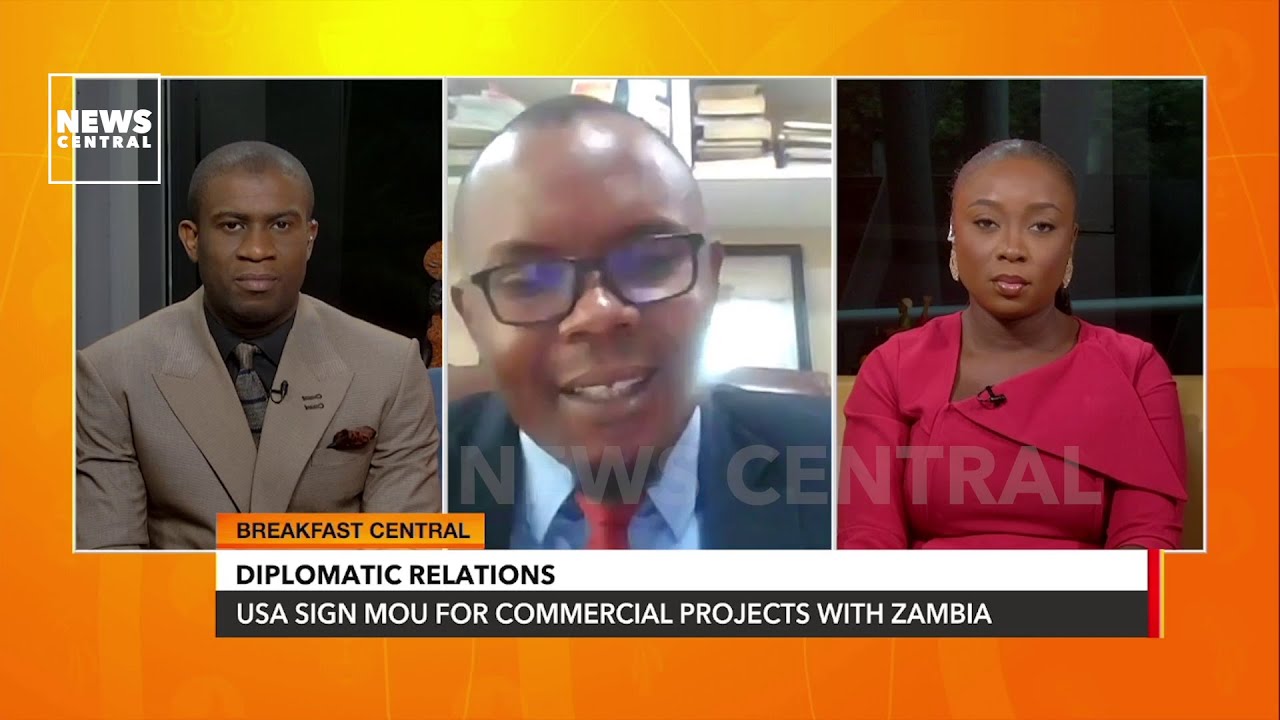 USA Sign MoU For Commercial Projects With Zambia | #ncbreakfastcentral | 04/04/2023