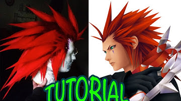 -Part 2- Axel Cosplay Wig Tutorial