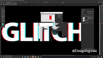 How To Create Awesome Glitch Text Effects - Photoshop Tutorials