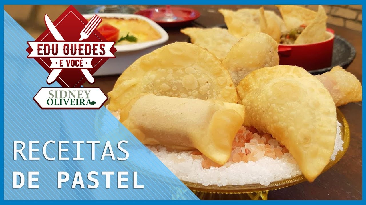 Edu Guedes ensina receitas com massa de pastel