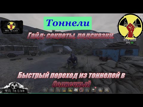 Видео: Will To Live Online. Тоннели. Небольшой гайд. Плюс плюшки, секреты, подсказки.