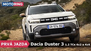 PRVÁ JAZDA | Dacia Duster 3 | Z 'gazíka' je moderné SUV. Terénu sa nebojí | Motoring TA3