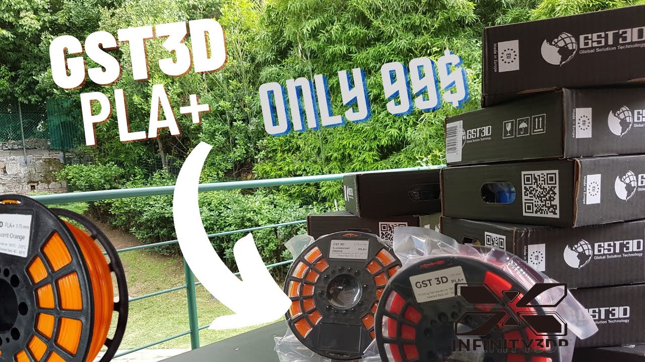 10 Rotoli di PLA+ per solo 99$ || La qualità sarà buona? || Gst3D || Unbox & Test