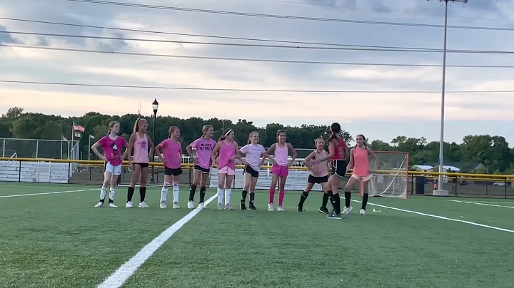 Pink team dance TNT camp 2022