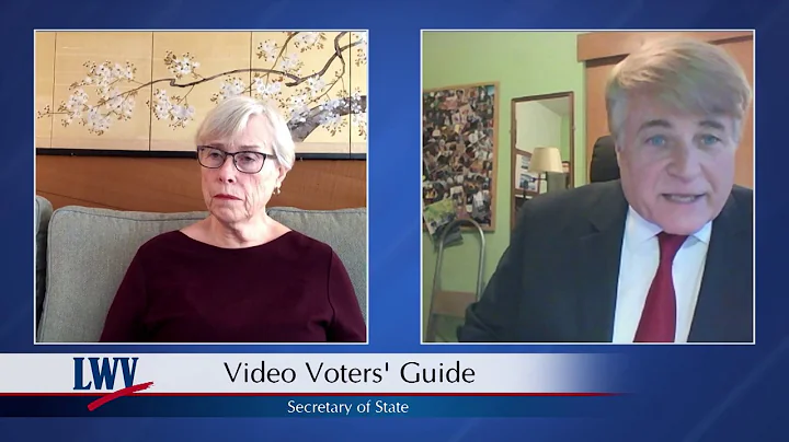 Video Voters Guide: Secretary of State | David Sta...