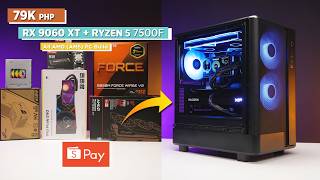 Build VLOG (POV): ₱79K AM5 PC Build | Ryzen 5 7500F | RX 9060 XT 16G