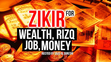 This POWERFUL ZIKIR Will Give You Wealth, Rizq , Money, Good Job Insha Allah ᴴᴰ