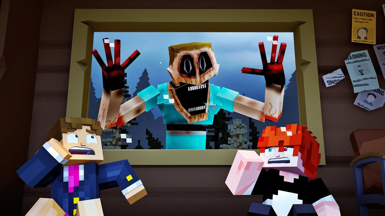 O MÍMICO ME ATACOU NO MINECRAFT!! ( THE MIMICER CREEPYPASTA )