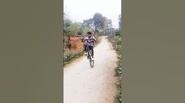 how to wheelie in cycle tutorial 17 Seconds 100 subscribe for more 100 #viral #cyclestunt #support