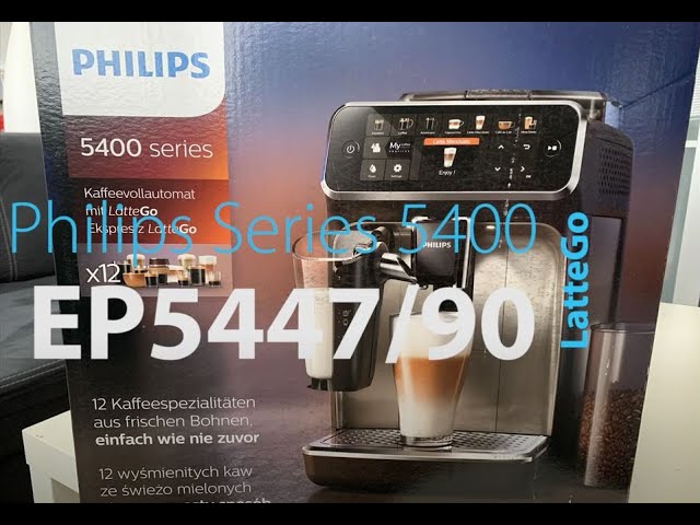 ☕ Cafetera PHILIPS Serie 5400 LatteGo Superautomática ☕ Opinión
