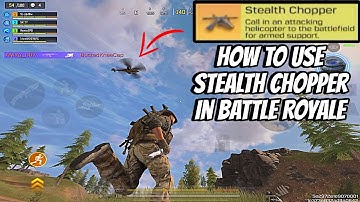 New Stealth Chopper in COD Mobile Battle royale 🤯| How to unlock Stealth chopper IN COD MOBILE BR
