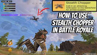 New Stealth Chopper in COD Mobile Battle royale 🤯| How to unlock Stealth chopper IN COD MOBILE BR