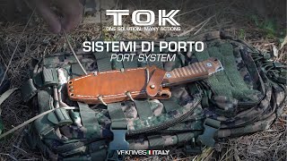 Sistemi di porto del TOK, Total Outdoor Knife - Il coltello outdoor a lama fissa