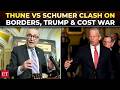 Senate Showdown: Thune slams Dems on 'open borders', Schumer hits back on Trump's Iran war agenda