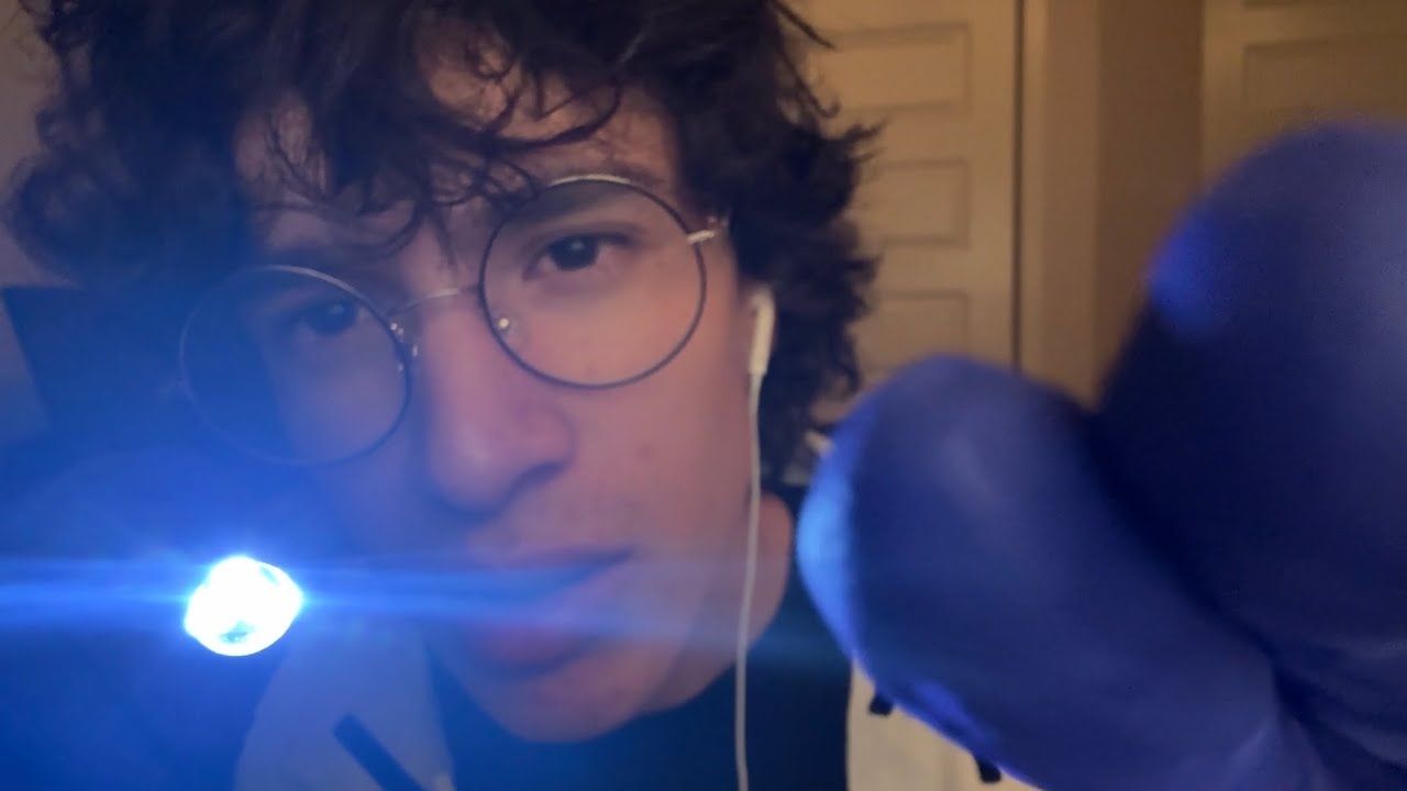 ASMR You Have Somethings In Your Eye | Eye Exam 🥼💤