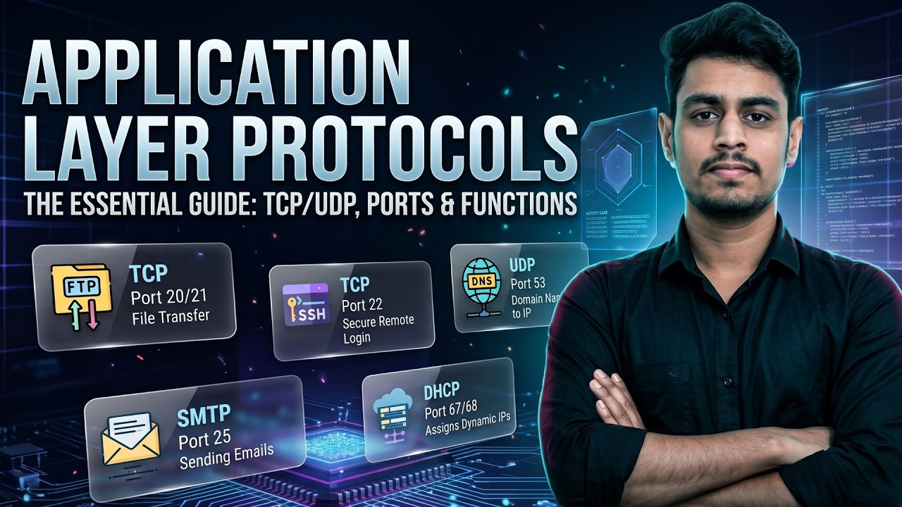 80. All Important Application Layer Protocols Explained | HTTP, FTP ...