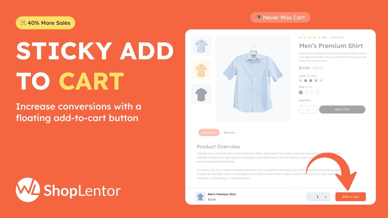 How to Add Sticky Add to Cart Button for WooCommerce Products ...