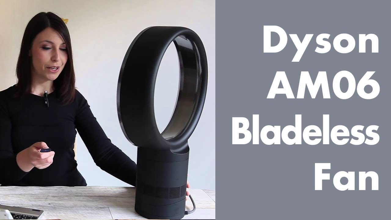 Testing the Dyson AM06 Bladeless Fan for review) -