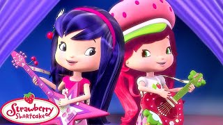 cherry jam visits strawberry strawberry shortcake cartoons for kids wildbrain kids