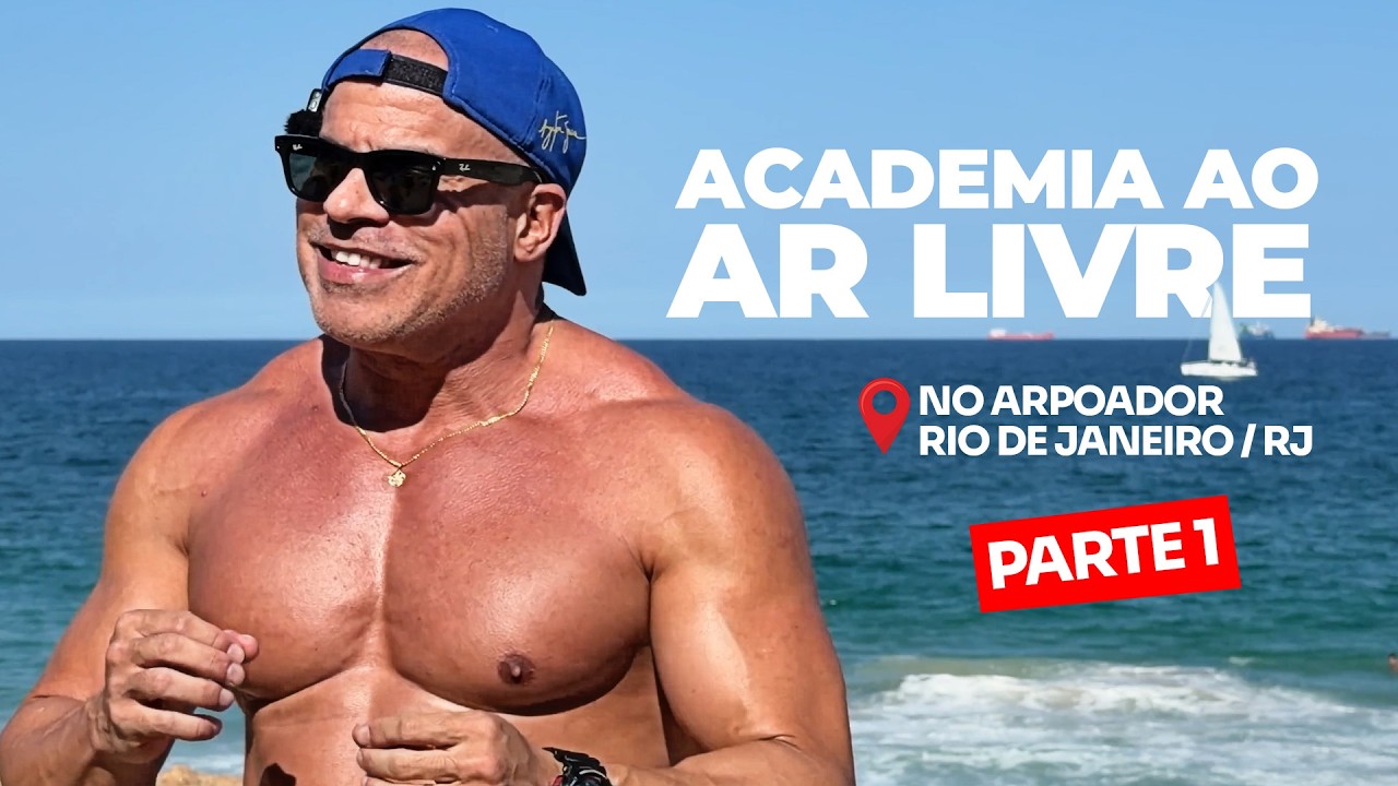ACADEMIA AO AR LIVRE - NO ARPOADOR - RIO DE JANEIRO / RJ