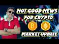 THIS IS NOT GOOD FOR CRYPTO MARKET I TODAY MARKET UPDATE AND NEWS I BITCOIN I ETHEREUM I SOLANA