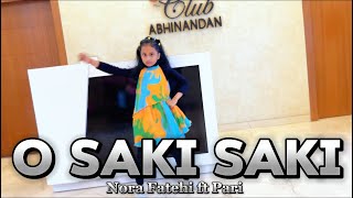 O Saki Saki Dance Nora Fatehi Pari Thriver Dance Studio
