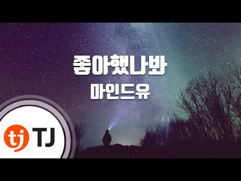 [TJ노래방] 좋아했나봐 - 마인드유(Feat.매드클라운) / TJ Karaoke