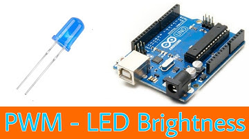 controlling brightness of LED using PWM ||  example of PWM