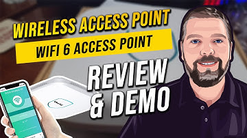 Wireless Access Point Review | Wifi 6 UeeVii Full Demo