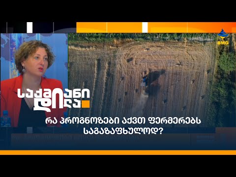 რა პროგნოზები აქვთ ფერმერებს საგაზაფხულოდ?