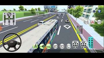 Bullet Train Vs Korean City Bus Game - 3D Driving Class -Android IOS Gameplay